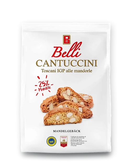 Packung Belli Cantuccini Classic alle Mandorle