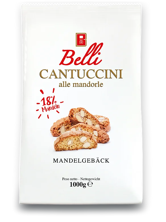 Packung Belli Cantuccini Classic alle Mandorle mit 25% 