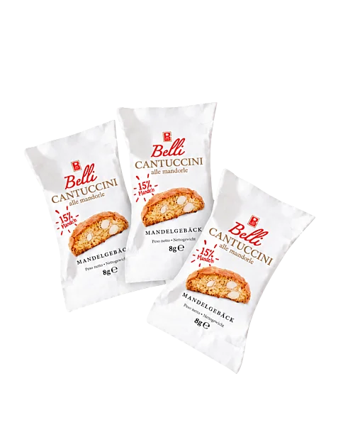 Einzeln verpackte Belli Cantuccini Classic 